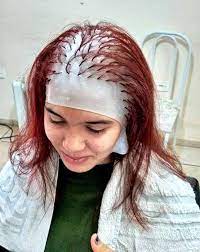 How to make copper highlights with frosting cap? Pin By Rick Locks On Frosting Cap Hair Highlight Cap Hair Color For Women Highlight Cap