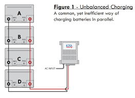 If we need 24v from two 12v batteries then i will connect it in series circuit.positve terminal with negative and negative terminal with positive terminal connection. How To Charge Lead Acid Marine And Rv Batteries In Parallel Impact Battery