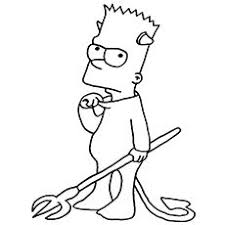 Top 10 Free Printable Simpsons Coloring Pages Online Simpsons Drawings Simpsons Art Bart Simpson Art