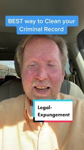 Clear Your Criminal Record with Expungement