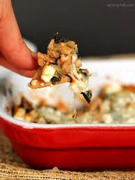 Hearty Hot Spinach Dip The Weary Chef Hot Spinach Dip Recipes Spinach Dip