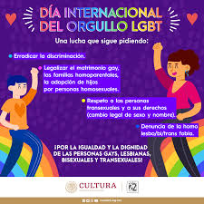 Solo queremos amar y ser amados, no a la discriminación. Canal 22 Mexico Una Lucha Que Continua El22recuerda El Diadelorgullolgbttti Orgullo Culturadiversa Facebook