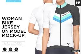 Download 160+ royalty free bike jersey mockup vector images. Women Bike Jersey On Model Mock Up