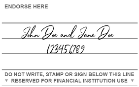 So, you have received an insurance claim check listing your mortgage company as an additional it is a good idea to ask your lender if branch endorsement is an option; Endorsing Your Stimulus Check Nusenda Credit Union