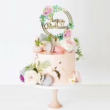 ¡de la vela la luz, solo anhelo decir que tú cumplas. Letrero Pastel Feliz Cumpleanos Floral Lote 10 Piezas Partyandcakesuppliesmexico