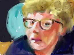 Just finished a graphite portrait of my student Rabbi. Will mat & frame  Tuesday. Hope she likes. I am self taught