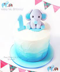 Blue Ombre Baby Shower Cake Ombre Cakes Baby Elephant Cake Topper Baby Cake Baby Shower Cakes Baby Elephant Cake