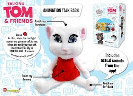 Relsy Talking Friends Talking Angela Animated Interactive Cuddly Plush Toy  With Talkback 12 Inches