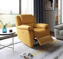 LINSY Modern Single Leather Recliner Sofa Chair LS170SF3 ...