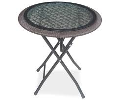 18 Round All Weather Wicker Folding Table At Big Lots Folding Table Table Wicker