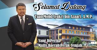Warganegara malaysia yang berkelayakan berumur tidak kurang dari 18 tahun pada tarikh tutup iklan adalah dipelawa untuk membuat permohonan jawatan seperti berikut. Selamat Datang Tuan Yang Majlis Daerah Perak Tengah Facebook