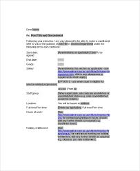 Need sample employment letters to use in your workplace? Free 5 Sample Employment Offer Letter Templates In Pdf Ms Word