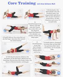 Stable Center And Flat Stomach With The Little Ball Core Stability Exercises Core Exercises Stability Exercises Pilates Workout Pilates Workout Routine