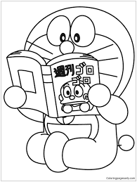 Reading for pleasure or entertainment can be a wonderful use of time, but this article is about reading to learn. Doraemon Is Reading The Book Coloring Pages Doraemon Coloring Pages Coloring Pages For Kids And Adults