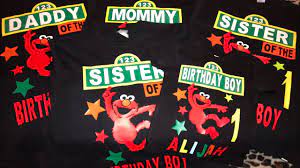 Download How To Sesame Street Elmo Birthday Shirts Heat Press Cricut Explore Air 2 Youtube