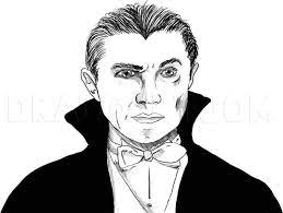 How To Draw Count Dracula, Step By Step, Drawing Guide, By Dawn - Dragoart