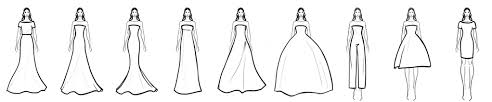 Hochzeitskleid form, heiraten schimmel, kerze schimmel, handgemachte seife form, difusser gips diy, form für die herstellung von figuren aus wachs. Passform Brautkleid Guide Welche Brautkleid Silhouette Passt Figurtyp Www Andcompliments Com