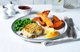 Healthy Fish And Chips Tesco Real Food Recipe Fish Recipes Healthy Healthy Fish Dinners Healthy Fish