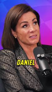 Daniel Ricciardo and Nathalie Pinkham