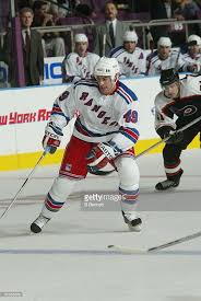 Player David Inman Of The New York Rangers New York Rangers Ranger York