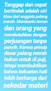 Maybe you would like to learn more about one of these? Kata Mutiara Palang Merah Untuk Status Dan Caption Kosngosan