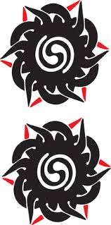 Tato bunga tribal free download clip art webcomicms net. Bunga Terung Iban Or Sea Dayak Tribal Tattoo Borneo Tasmeemme Com