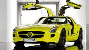 Mercedes Benz Sls Amg E Cell Gullwing Zero To 60 In 4 Seconds Gullwing Doors General Mercedes Awesomeness Mercedes Benz Sls Amg Mercedes Benz Sls Super Cars