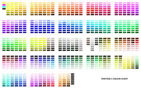 Pantone C Colour Chart