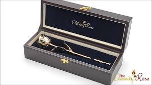 These anniversary gifts, from customized to nostalgic, truly show you care and put serious thought into selecting the perfect one. 24k Gold Dipped Eternity Rose The Perfect Gift For Her Youtube