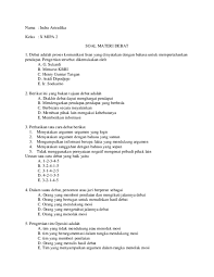 Tugas 1 bahasa indonesia kelas 10 halaman 178. Soal Bahasa Indonesia K 13 Materi Debat Jawabanku Id