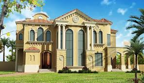 خرائط الفيلا Dy 05 غرف نوم 5 أبعاد المسكن 25 20 م عرض23 م عمق Square House Plans House Exterior Modern Architecture Building