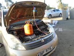 Recharging your ac means adding more refrigerant to your ac system to allow the air to start blowing cold again. Car Air Conditioner Gas Refill Biashara Kenya