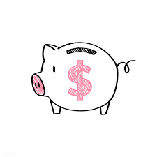 Piggy Bank With A Dollar Sign Illustration Free Image By Rawpixel Com Minty Piggy Bank Money Sign Pink Piggy Bank