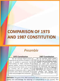 Compare and contrast venn diagram example. Comparison Of 1973 And 1987 Constitution Constitutional Amendment United States Congress