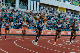 The first runners must begin in the same stagger as for the individual 400 m race. 2021 Olympic Trials Sha Carri Richardson Wins The Women S 100 Meters