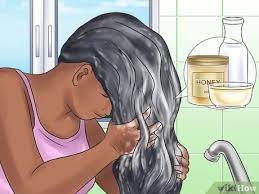 Heating the oil works wonders as it relaxes your scalp and hair by penetrating the hair shaft. 3 Ways To Straighten Your Hair Without Heat Wikihow