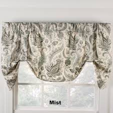 Ambesonne sports window valance, baseball patterns on vertical striped background stars design, curtain valance for kitchen. Artissimo Lined Tie Up Valance Ellis Curtain