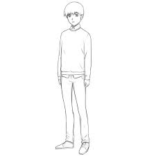 The whole body is well. How To Draw Anime Easy Drawingforall Net