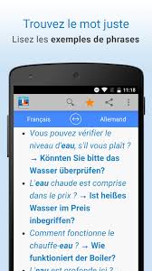 Proposer comme traduction pour translation. Francais Allemand Traduction For Android Apk Download