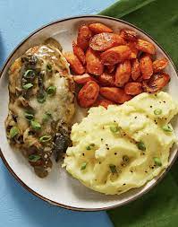 Cheesy Mushroom Chicken Recipe Hellofresh Recipe Hello Fresh Recipes Health Dinner Recipes Easy Chicken Recipes