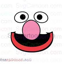 Grover Face Sesame Street Svg Dxf Eps Pdf Png Sesame Street Svg Poster Prints