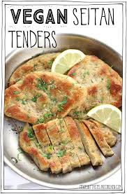 Vegan Seitan Tenders Vegan Chicken Recipe Seitan Recipes Vegetarian Recipes