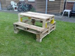 Such a simple addition to a basic raised garden bed that gives an aesthetic look! 10 Super Easy Ideas To Make Fascinating Diy Pallet Table For The Garden