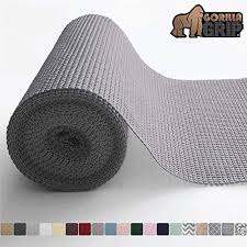 Available in a variety of sizes. Gorilla Grip Original Drawer And Shelf Liner Non Adhesive Roll 12 Inch X 20 Ft Durable And Strong For Drawers Shelves Cabinets Storage Kitchen And Desks Gray Walmart Com Walmart Com