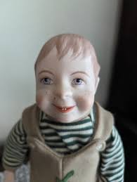 Vintage Faith Wick Porzellanpuppe Junge