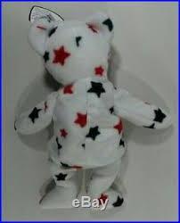 Ty Beanie Babies Baby Glory The Bear 1997 Rarevintagered Stamp Mint Wt Mint Used Stamps