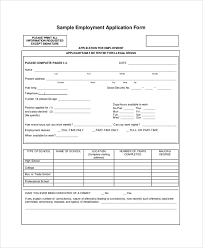 An employment verification letter, also called a letter of employment or proof of employment letter, is used to confirm a person's employment dates, salary, and job title. Free 9 Sample Application For Employment In Pdf Ms Word