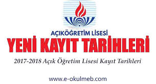 Açık öğretim lisesi sistemi hakkında genel bilgiler lise eğitimi hem örgün hem de açık lise okulu 2. 2017 2018 Acik Ogretim Lisesi Yeni Kayit Ve Kayit Yenileme Tarihleri E Okul Veli Ogrenci Giris