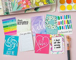 View our stunning 2021 religious cards collection. Pretty Printable Affirmation Cards Carrie Elle