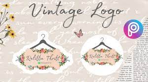 Create an awesome online shop logo design using turbologo. Cara Membuat Logo Olshop Vintage Aesthetic Mudah Di Picsart Youtube